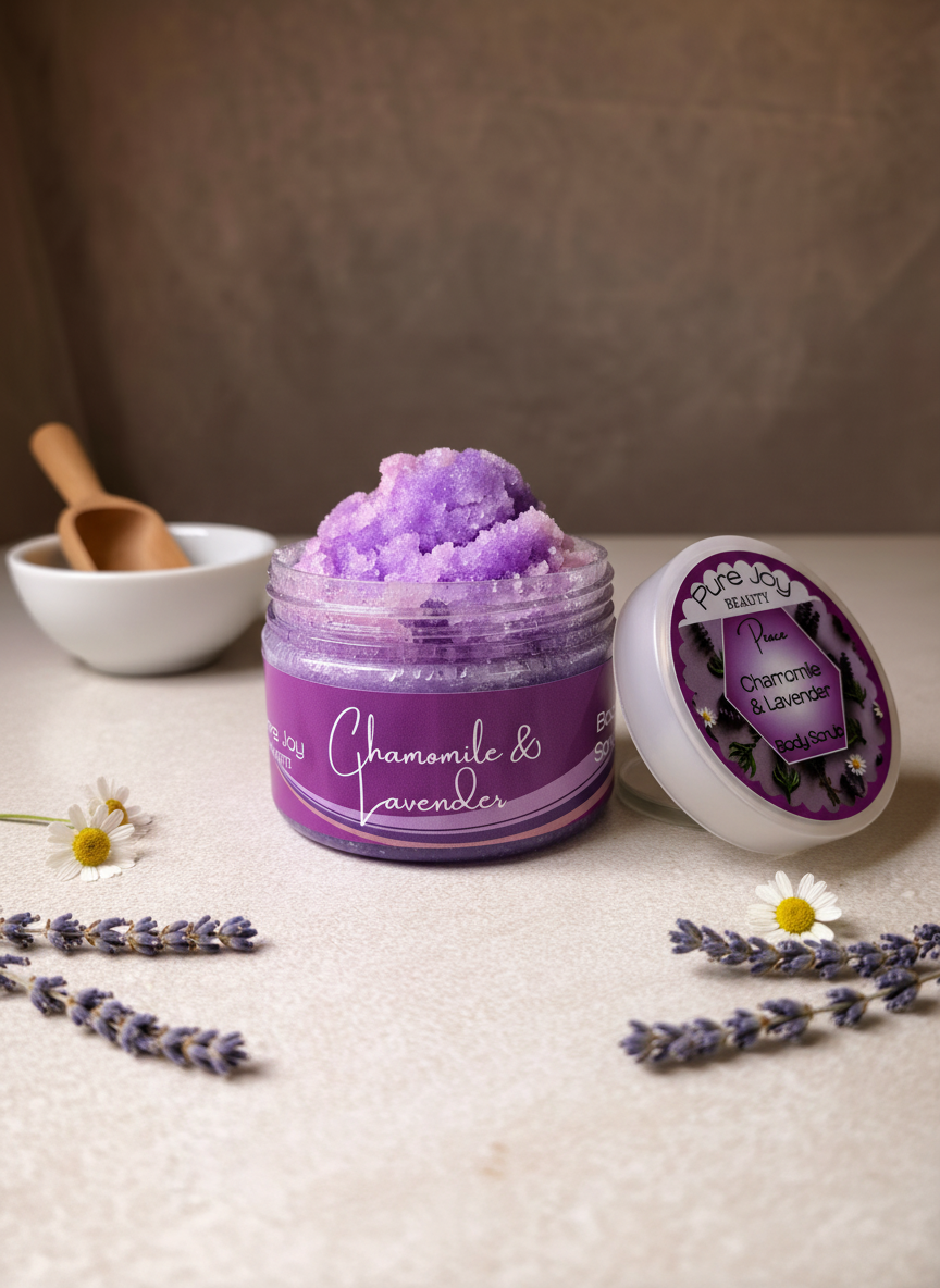 Pure Joy Chamomile & Lavender Body Salt Scrub