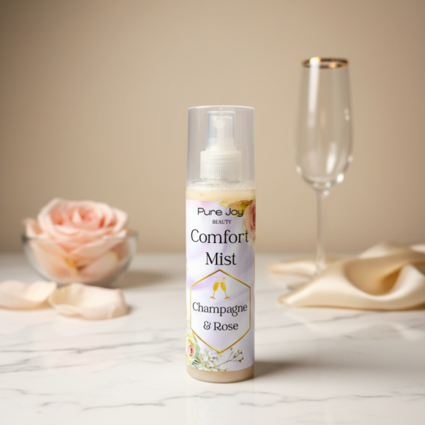 Pure Joy Champagne & Roses Body, Room and Linen Comfort Mist Spray