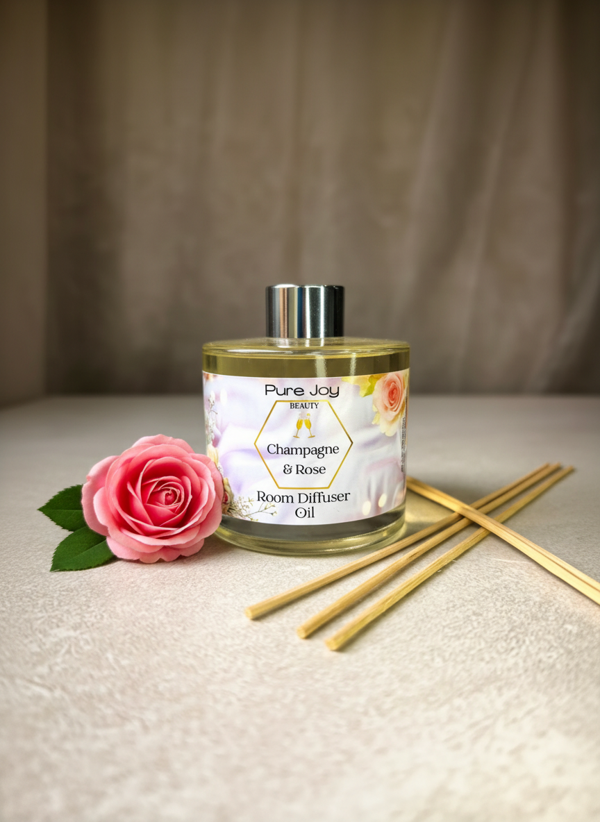 Pure Joy Champagne & Roses Reed Diffuser