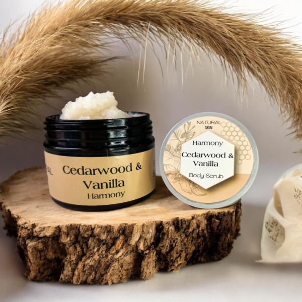 Cedarwood Vanilla Body Scrub