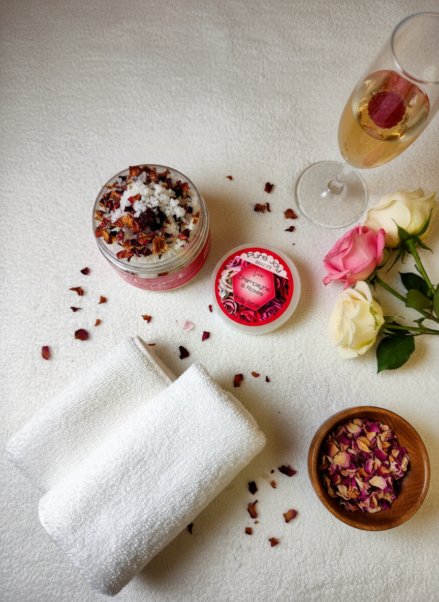 Champagne Roses Body Scrub - Image 2