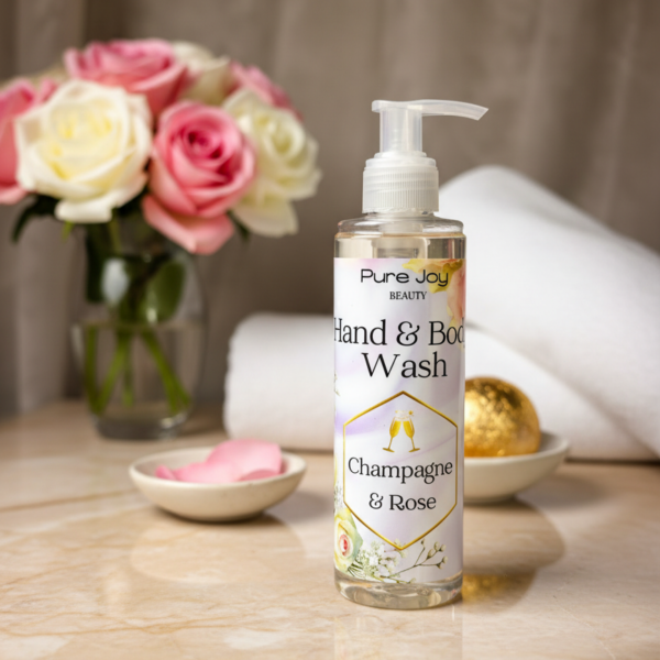 Pure Joy Champagne & Roses Hand and Body Wash