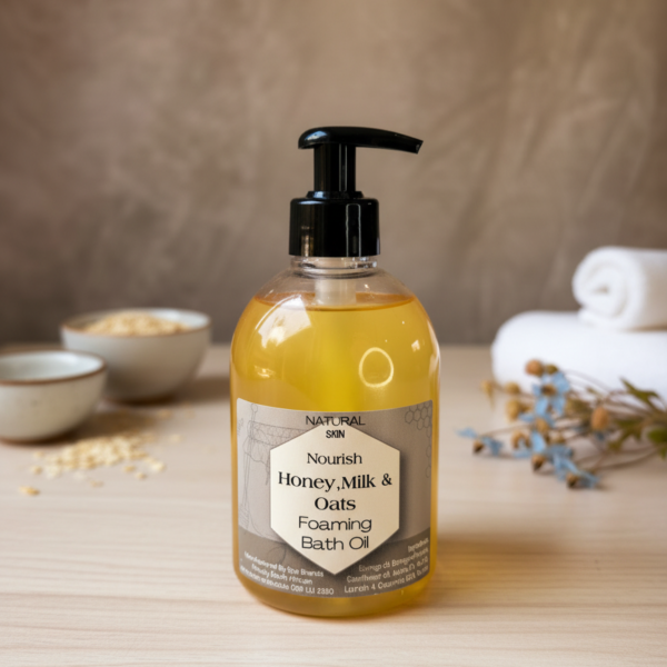 Honey, Milk & Oats Foaming Milk Bath Oil