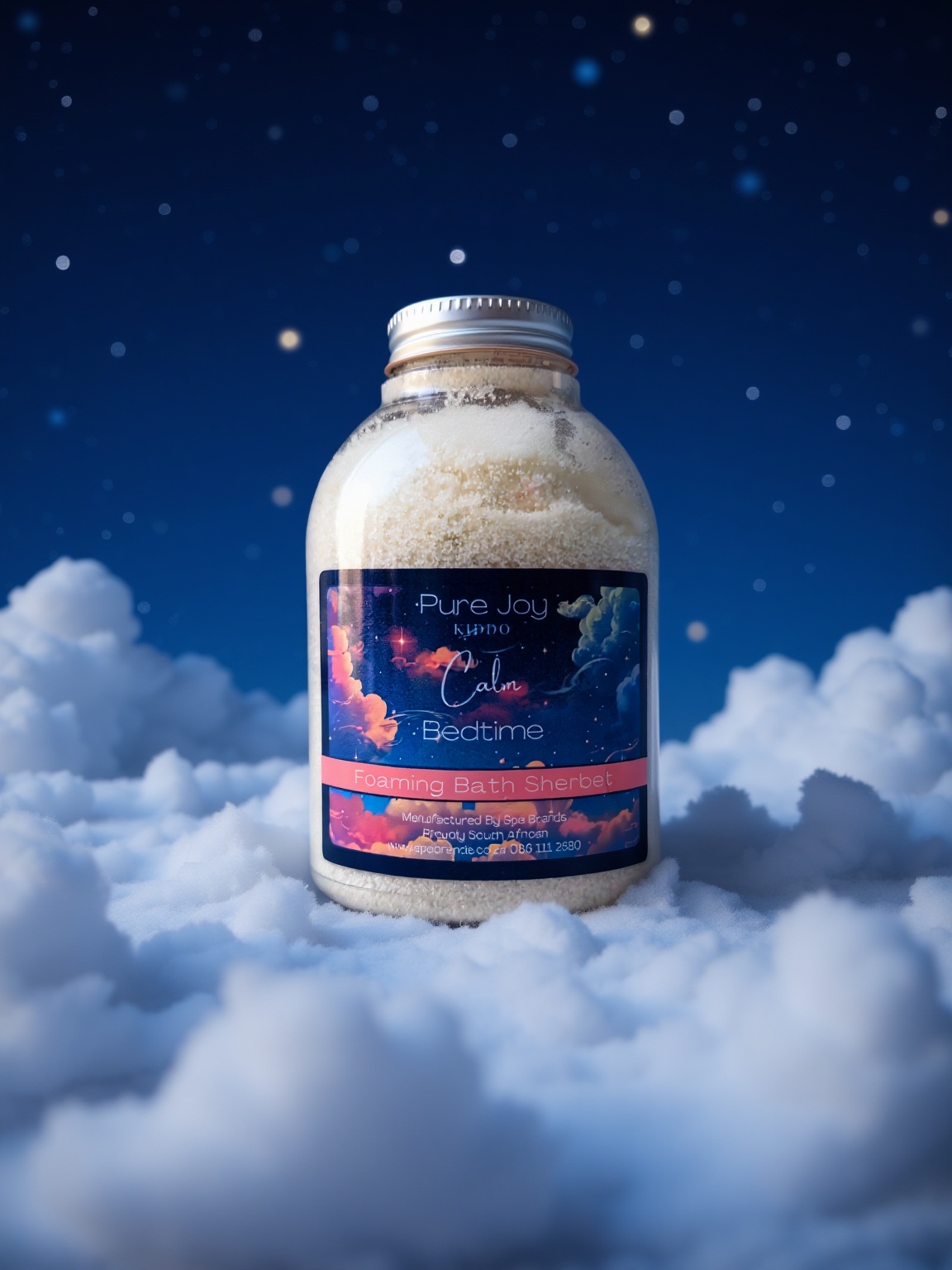 Lavender & Chamomile Foaming Bath Sherbet
