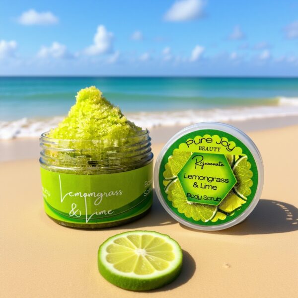 Lemongrass & Lime Body Salt Scrub