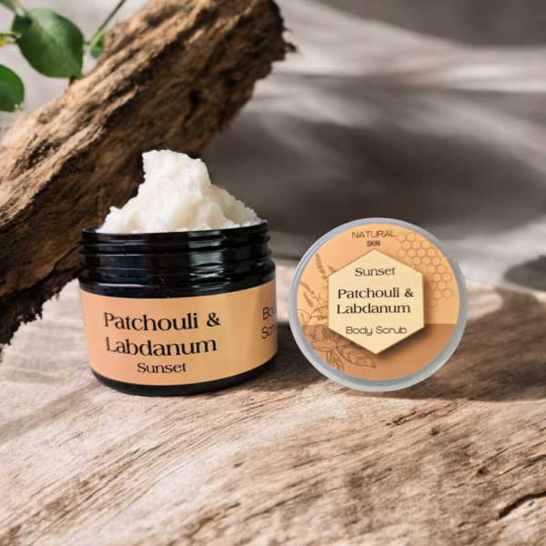 African Sunset Patchouli & Labdanum Body Scrub