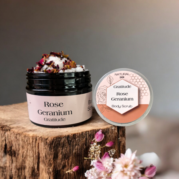 Rose Geranium Body Scrub