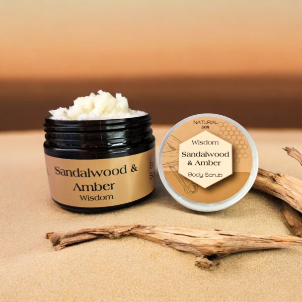Sandalwood Amber Body Scrub