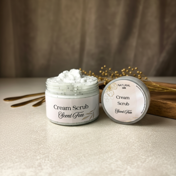 Fragrance Free Body Cream Scrub