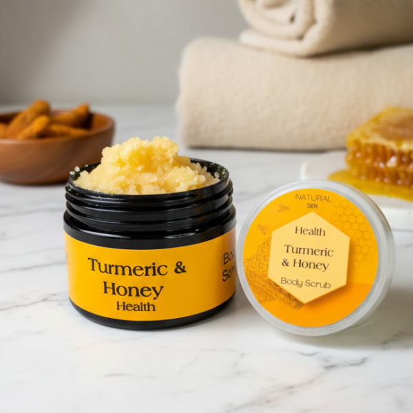 Turmeric & Honey Body Salt Scrub
